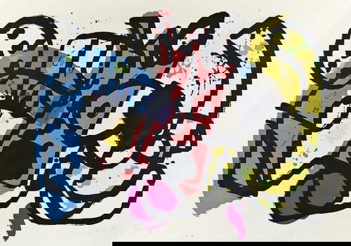 DDS Alan Davie (b.1920), Zurich Improvisations II: DDS Alan Davie (b.1920), Zurich Improvisations II and IX, two lithographs printed in colours, both 1964-5, signed and titled in pencil, variously numbered, published by Editions Alecto, Londo