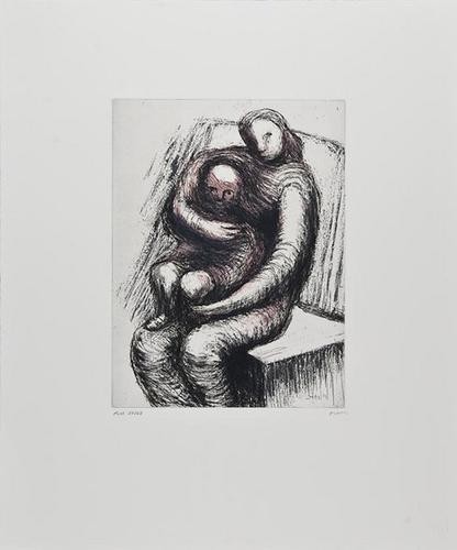 Henry Moore (1898-1986), Mother and Child XI (c.68