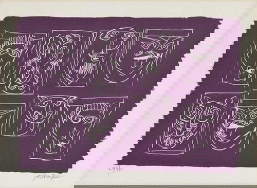 John Piper (1903-1992), Corbels and Kilpeck (L.261: John Piper (1903-1992), Corbels and Kilpeck (L.261), lithograph printed in colours, 1976, signed in pencil, numbered 26/75, printed by Charlesw Broome, published by Friends of the Hertfordshi