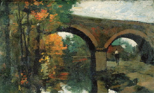 Brangwyn (Sir Frank, RA 1867-1956) Manner of. oil