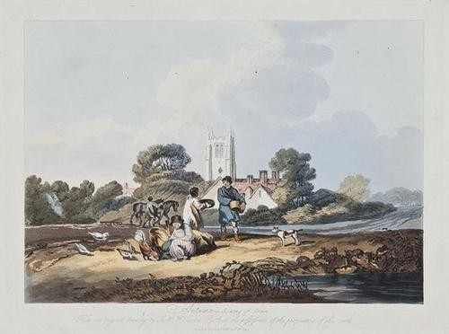 British Rustic Scenery: British Rustic Scenery,13 mixed plates, including a duplicate, most from artist's instructive manuals by or after Cox, Turner, De Wint, Jukes and others, original hand-coloured aquatints, v.s