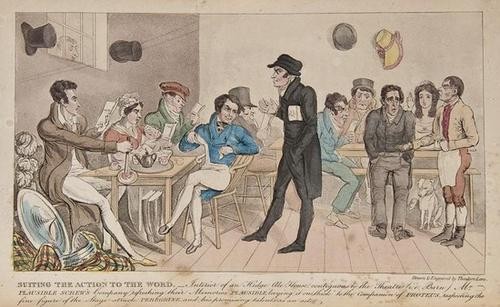 Egan (Pierce) The Life of an Actor: Egan (Pierce) The Life of an Actor,first edition, hand-coloured aquatint frontispiece and 26 plates, book-plate to paste-down, title a little soiled, occasional spotting and browning, contempo