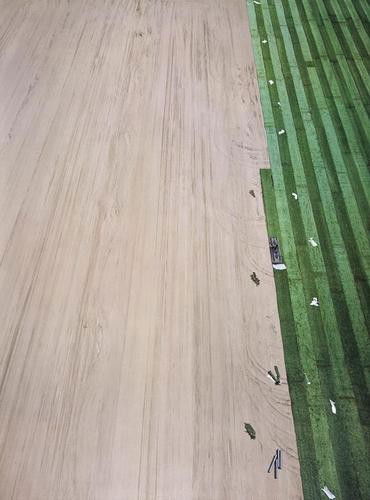 Andreas Gursky (b.1955) Untitled XV, 2005: Andreas Gursky (b.1955) Untitled XV, 2005Offset lithograph, printed later, in colours, mounted on aluminium board, signed and numbered in pencil 198/800 verso, 89 x 69.5 cm (35 x 27 3/8in.) Pu