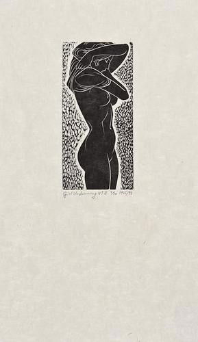 John Buckland-Wright (1897-1954) Girl Undressing: John Buckland-Wright (1897-1954) Girl Undressing I, II, IV, V (B.W. L147-8, 150-1))the set of four wood engravings, 1944/1993, each titled and dated in pencil, numbered 9/30, with the studio