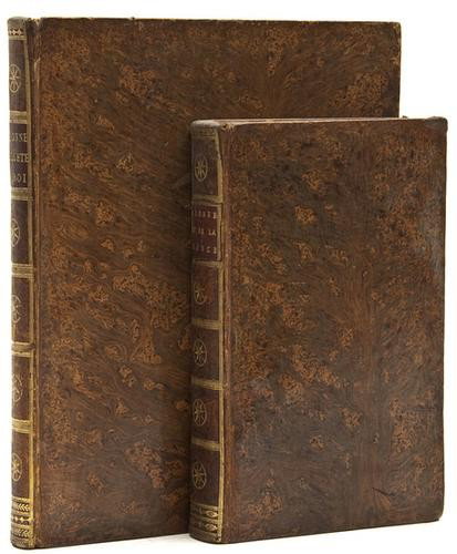 Calonne (Charles Alexandre de) Requête au Roi: Calonne (Charles Alexandre de) Requête au Roi,errata leaf at end, [Paris], 1787; De l'État de la France, 1790, almost uniformly bound in contemporary tree calf, spines gilt with red morocco la