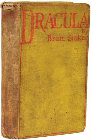 Stoker (Bram) Dracula,: Stoker (Bram) Dracula, first edition, first issue, with integral title, text finishing on p.390 and no advertisements, a little spotting, mostly to margins, contemporary ms. note on front fly