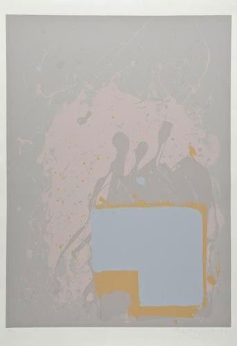 John Hoyland (b.1934) New York Suite: John Hoyland (b.1934) New York SuiteJohn Hoyland (b.1934) New York Suite silkscreen printed in colours, 1971, signed in pencil, numbered 28/100, on wove paper, with full margins, 1030 x 720