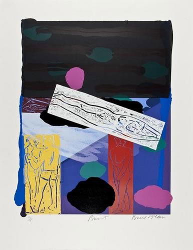 Bruce McLean (b.1944) Lobster Factor; Burnt: Bruce McLean (b.1944) Lobster Factor; BurntBruce Mclean (b.1944) Lobster Factor; Burnt two silkscreens printed in colours, each signed and titled in pencil, numbered variously, on wove paper,