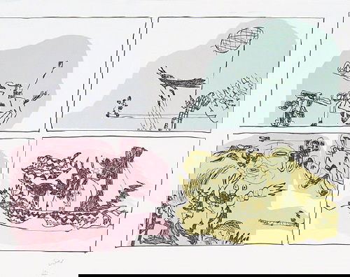 Various Artists modern british etchings: Various Artists modern british etchings six etchings printed in colours, 1987, with works by Derek Boshier; Anthony Davies; Chris Orr; Chris Plowman; David Tindle and Michael Vaughan, each si