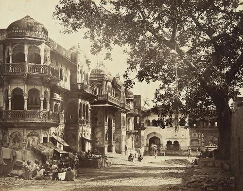 Samuel Bourne (1834-1912) and others Indian Archit: Samuel Bourne (1834-1912) and others Indian Architecture and Landscapes, ca.1860sSeven albumen prints, signed Bourne, Bourne & Shepherd, Shepherd & Robertson, D. Diyal in the negatives, some n