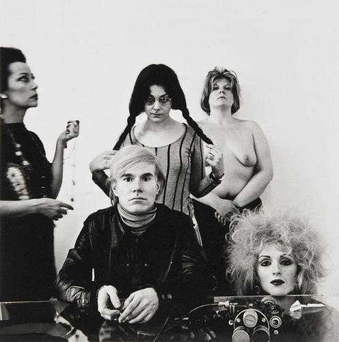 Cecil Beaton (1904-1980) Andy Warhol and Members o: Cecil Beaton (1904-1980) Andy Warhol and Members of the Factory, ca.1963Vintage gelatin silver print, annotated in pencil '987 A 2 -2' verso, 15 x 15cm (6 x 6in) Literature: Alternative poses