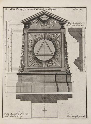 Langley (Batty) Builders and Workme'sn Treasury of: Langley (Batty) Builders and Workme'sn Treasury of Designs,207 engraved plates, one torn, title repaired at edges with clear tape, second leaf torn at fore-edge not affecting text, slightly du