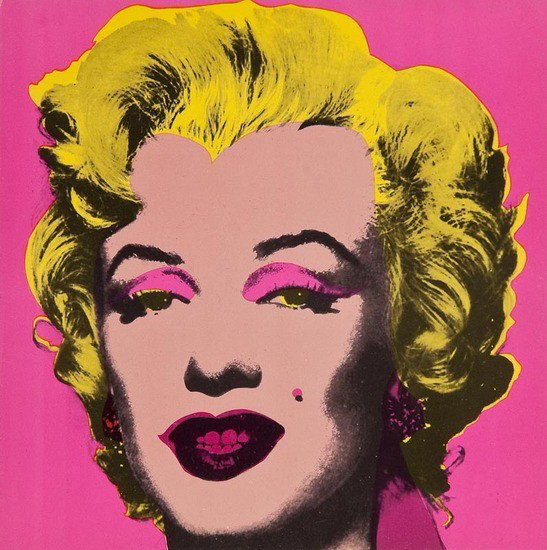Andy Warhol (1928-1987): Andy Warhol (1928-1987) Marilyn (Invitation) silkscreen printed in colours, 1981, from the edition of an unknown size, published by Castelli Graphics, New York, on a folded invitation card as
