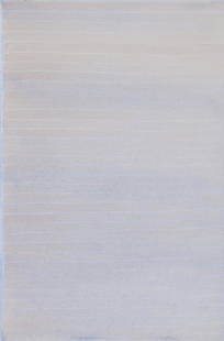 Edwina Leapman (b.1934) Untitled (Blue): Edwina Leapman (b.1934) Untitled (Blue),watercolour, signed and dated verso, 1999, 56.5 x 38 cm (22 1/4 x 15 in), unframed.