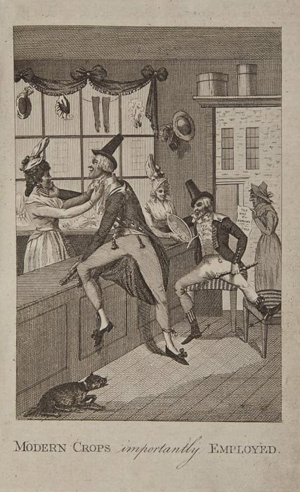 Bon Ton Magazine (The); or, Microscope of Fashion: Bon Ton Magazine (The); or, Microscope of Fashion and Folly,for April 1791 - February 1792 (11 issues), 22 engraved plates, lacking a few ff., a few short marginal tears, some soiling and sta