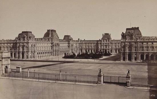 Edouard Baldus (1813-1889) Vues de Paris, Photogra: Edouard Baldus (1813-1889) Vues de Paris, Photographies, ca.186024 albumen prints, on contemporary mounts with black stamped signature at lower right below images, five prints numbered in the