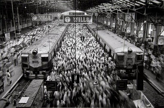Sebastiao Salgado (b.1944) India, 1995: Sebastiao Salgado (b.1944) India, 1995Gelatin silver print laminated onto plexiglass, printed later, photographer's blindstamp in the margin, signed, titled and dated in pencil verso, 34 x 51