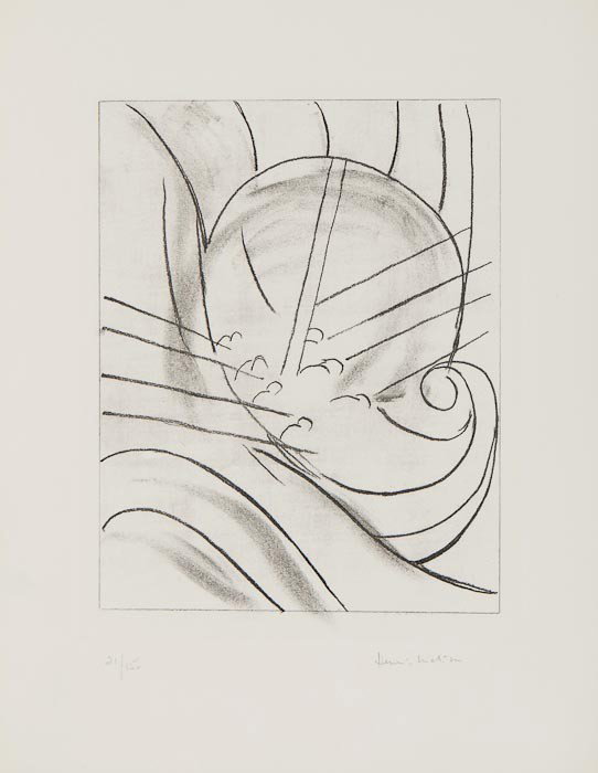 Henri Matisse (1869-1954) Ulysses. Eole (D.238): Henri Matisse (1869-1954) Ulysses. Eole (D.238)soft-ground etching, 1935, signed in pencil, numbered 21/150, as included in the Deluxe edition of Ulysses, printed by Ateier R. Lacouriere, Pari