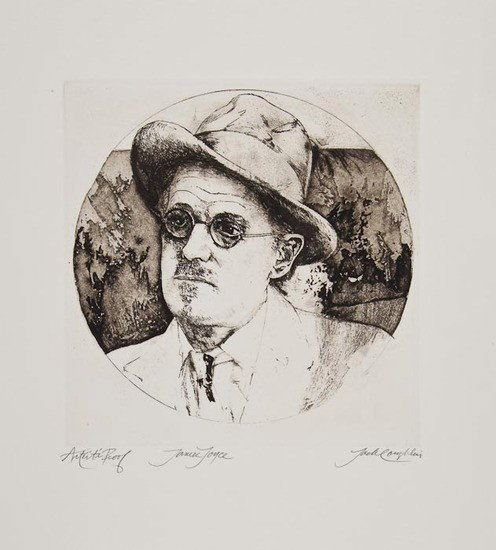 Coughlin (Jack): Coughlin (Jack) Thirteen Irish Writers...on Ireland, selections by Robin Skelton, one of 21 Artist's Proof copies for an edition limited to 100 copies, 14 etched portraits by Jack Coughlin, al