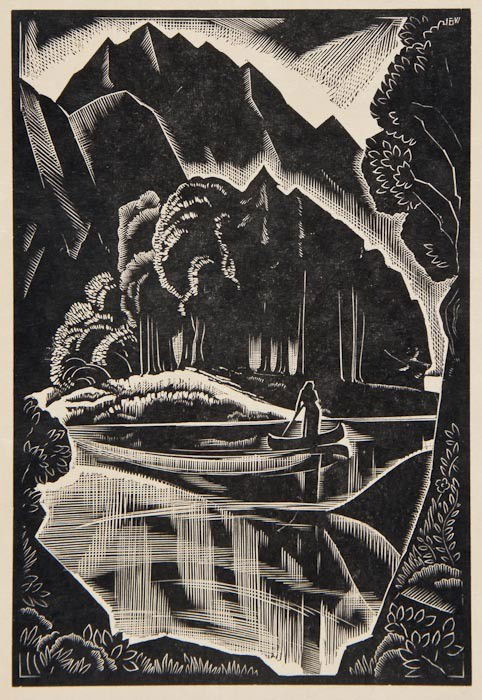 John Buckland-Wright (1897-1954) A Collection: John Buckland-Wright (1897-1954) A Collectionfour wood engravings, ca.1934/36, all on simile Japan paper, with full margins, impressions included are Lenk-Asselbergs-Kerstmis, Arthur Van Schen