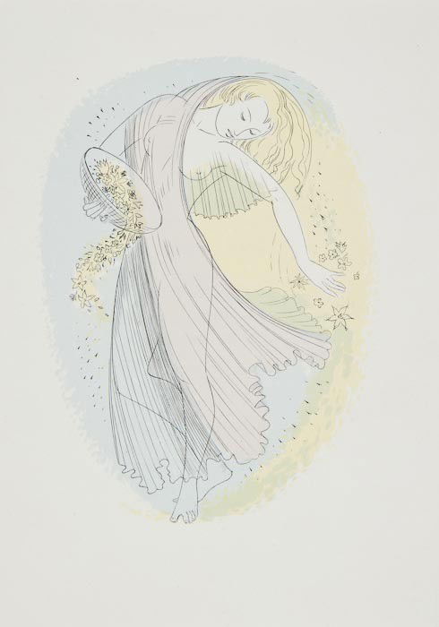 John Buckland-Wright (1897-1954) Etchings for the: John Buckland-Wright (1897-1954) Etchings for the Double Crown Club 105th Dinner Menuan exceptionally rare collection of working proofs for an engraved menu by Buckland-Wright, including seven