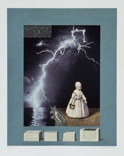 Sir Peter Blake (b.1932) Hommage to Joseph Cornell: Sir Peter Blake (b.1932) Hommage to Joseph Cornellsilkscreen printed in colours, 1996, signed in pencil, inscribed II/XX A/P, an artist's proof aside from an edition of 250, published by The B