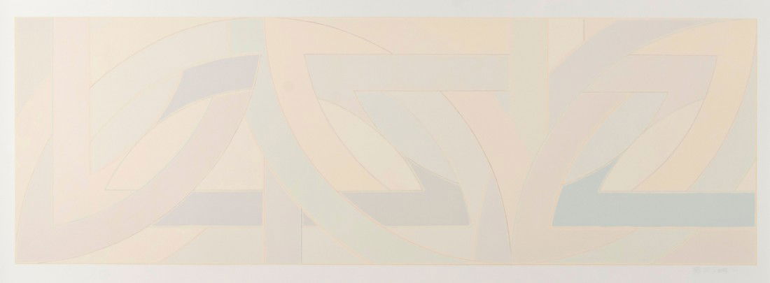 Frank Stella (b.1936) York Factory I (A.63): Frank Stella (b.1936) York Factory I (A.63)Frank Stella (b.1936) York Factory I (A.63) silkscreen printed in colours, 1971, a bright, fresh impression, signed in pencil, numbered from the ed