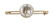 598: A Victorian reverse crystal intaglio bar brooch, t