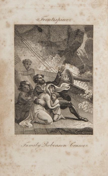 Wyss (Johann David) The Family Robinson Crusoe, or: Wyss (Johann David) The Family Robinson Crusoe, or Journal of a Father Shipwrecked, with his Wife and Children,on an Uninhabited Island, first English edition, second issue, translated by Will