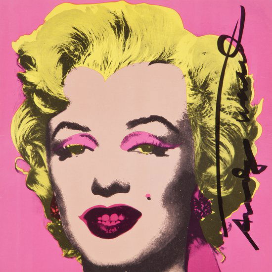 Andy Warhol (1928-1987)(after) Marilyn Invitation: Andy Warhol (1928-1987)(after) Marilyn Invitation Cardsilkscreen printed in colours, 1981, signed by Warhol in black felt pen, from the edition of an unknown size, published by Castelli Graphi