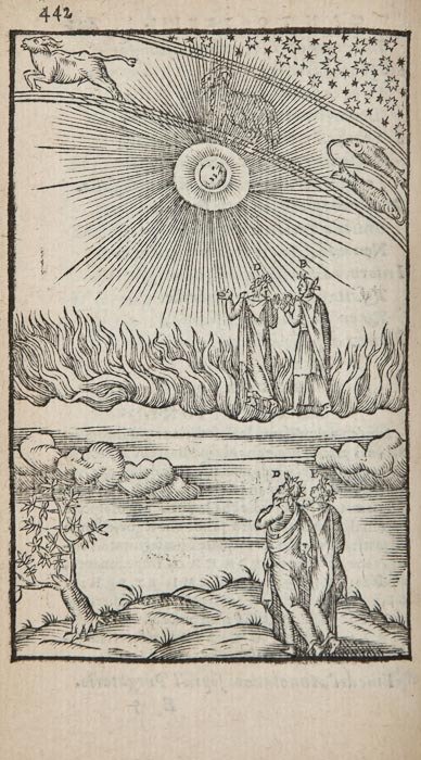 Dante Alighieri. [Commedia]: Dante Alighieri. [Commedia],title with woodcut printer's device, 3 full-page woodcut illustrations, lacks a3 (a2 erroneous signed a3) and c2, lower corner of title repaired just touching 2 let