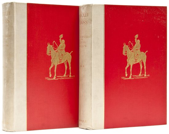 Surtees (Robert Smith) Handley Cross or Mr Jorrock: Surtees (Robert Smith) Handley Cross or Mr Jorrocks's Hunt,2 vol., number 216 of 250 copies signed by the artist, 24 tipped-in colour plates and numerous illustrations by Cecil Aldin, captione