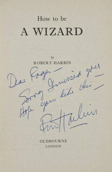 Victor (Edward) The Magic of the Hands: Victor (Edward) The Magic of the Hands,second edition, title-page spotted, Will Ayling's copy, with his signature and later inscription to Teddy Beal, 1942; More Magic of the Hands, part 2, [1