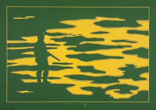 Nicholas Monro (b.1936) A Collection: Nicholas Monro (b.1936) A Collectionfive screenprints in colours, 1970-82, all signed in pencil, numbered variously from the edition of 75, printed by Kelpra Studio, London, all on wove paper,