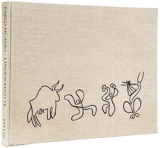 Pablo Picasso (1881-1973)(after) Picasso Linolschn: Pablo Picasso (1881-1973)(after) Picasso Linolschnitte (Linocuts)the book, 1962, the German Edition, published by Verlag Gerd Hatje, Stuttgart, bound as issued within the grey cloth covered bo
