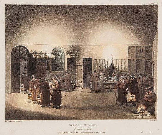 Rudolph Ackermann (1764-1834) A group of 50 plates: Rudolph Ackermann (1764-1834) A group of 50 plates from The Microcosm of London,hand-coloured aquatints, after Rowlandson and Pugin, c.1808-10, with full margins, [Abbey Scenery 212; Tooley 7]