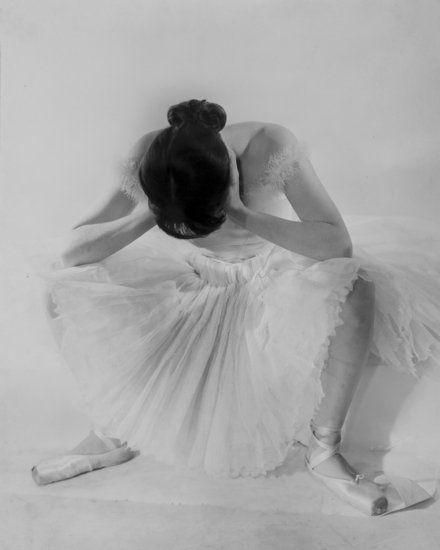 Erwin Blumenfeld (1897 - 1969) Onno Sato, Ballet R: Erwin Blumenfeld (1897 - 1969) Onno Sato, Ballet Russe de Monte-Carlo, ca.1946Ferrotyped gelatin silver print, annotation in pencil in unknown hand and photographer's stamp verso, 34 x 27 cm