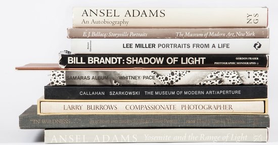 Bill Brandt (1904-1983) and others Shadow of Light: Bill Brandt (1904-1983) and others Shadow of Light, 1977 and othersA selection of 20 monographs, all first editions, including works by Michael Martone, Doris Ulmann, Irving Penn, Man Ray, Bra