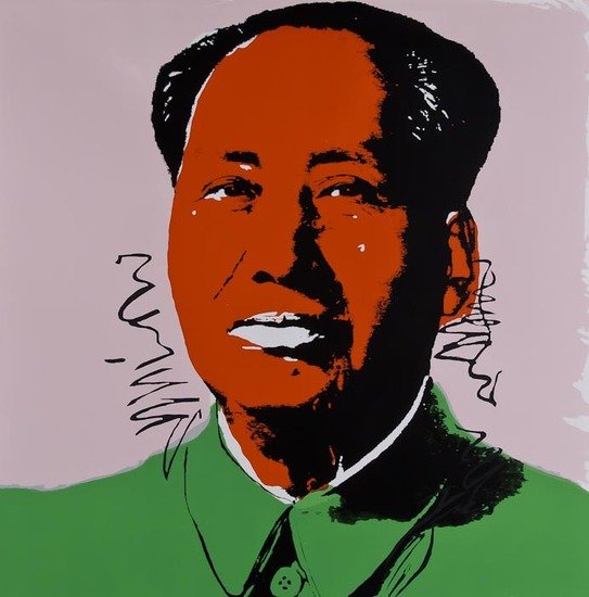 Andy Warhol (1928-1987)(after) Mao: Andy Warhol (1928-1987)(after) Maothe complete set of ten silkscreens printed in colours, each with the Sunday B Morning rubber stamp verso, on stiff wove paper, the full sheet printed to the