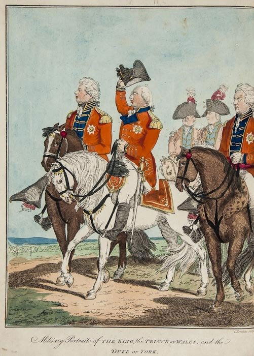 British Military Library; or, Journal: British Military Library; or, Journal,2 vol. [all published], nos.1-30, signed presentation inscription from Prince William Frederick, Duke of Gloucester and Edinburgh to Colonel Massey to he