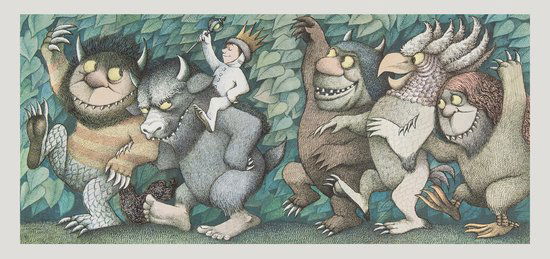 Sendak (Maurice) [Pictures by Maurice Sendak]: Sendak (Maurice) [Pictures by Maurice Sendak]number 35 of 500 copies, 15 plates (of 20), by Sendak, most colour, together with accompanying text leaflet, in original cloth-backed patterned-pap