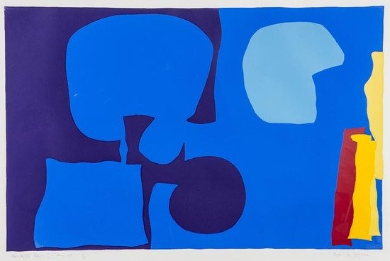 Patrick Heron (1920-1999) Winchester Tower II: Patrick Heron (1920-1999) Winchester Tower IIsilkscreen printed in colours, 1962, signed, titled and dated in pencil, numbered 22/33, printed by Kelpra Studios, London, on wove paper, with ful