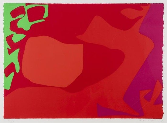 Patrick Heron (1920-1999) Composition: Patrick Heron (1920-1999) Compositionsilkscreen printed in colours, 1973, signed and dated in pencil, numbered 50/72, published by Waddington Graphics, London, on wove paper, with full margins