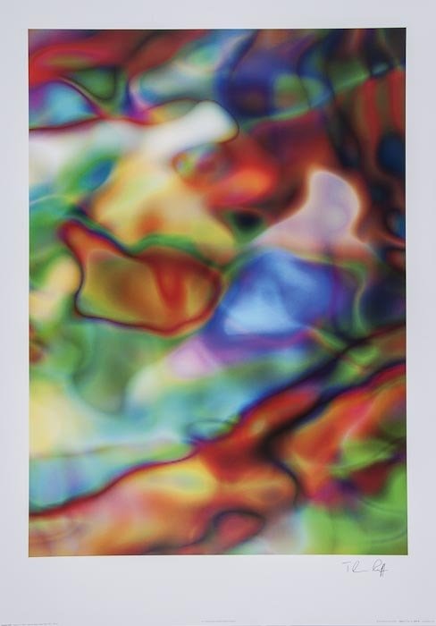 Thomas Ruff (b.1958)(after) Substrat 2: Thomas Ruff (b.1958)(after) Substrat 2offset lithograph, 2006, signed in black felt-tip pen, on smooth wove paper, with full margins, sheet 100 x 695 mm IM