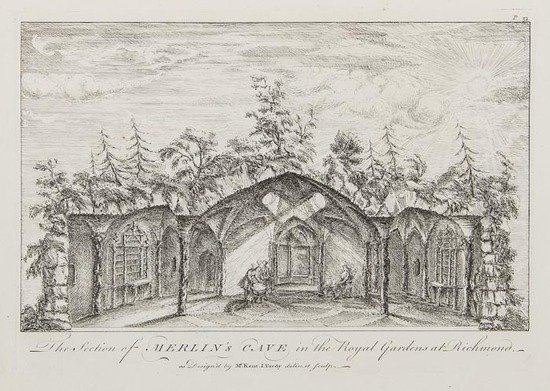 (John, publisher) Some Designs of Mr. Inigo Jones: Vardy (John, publisher) Some Designs of Mr. Inigo Jones and Mr. Wm. Kent, engraved throughout with decorative title by Kent, 2 leaves Table of Plates and 53 plates, water-staining throughout,
