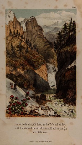 Hooker (Joseph Dalton) Himalayan Journals;: Hooker (Joseph Dalton) Himalayan Journals;or, Notes of a Naturalist in Bengal, the Sikkim and Nepal Himalayas, the Khasia Mountains, &c., 2 vol., first edition, half-titles, 12 tinted lithogra