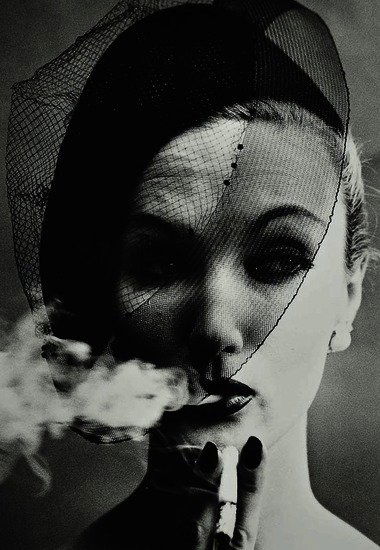 William Klein (b.1928) Smoke & Veil, Paris (Vogue): William Klein (b.1928) Smoke & Veil, Paris (Vogue), 1958Gelatin silver print, printed later, signed, titled and dated in pencil verso, 45.2 x 32.1cm. (17 3/4 x 12 1/2in) Literature: American