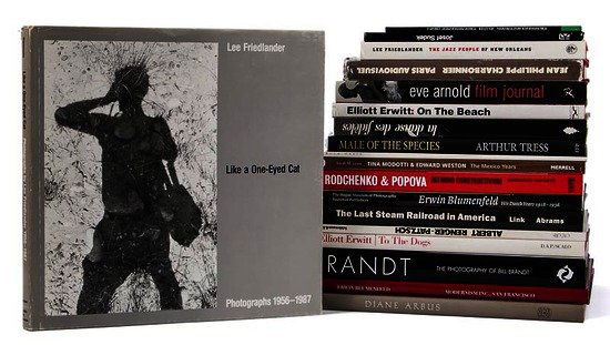 Lee Friedlander (b.1934) and others Like a One-Eye: Lee Friedlander (b.1934) and others Like a One-Eyed Cat. Photographs by Lee Friedlander. 1956-1987, 1989, and othersA selection of 17 20th century photobooks, all first editions, including wor