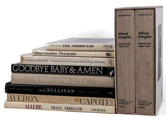 Richard Avedon (1923-2004) and others Observations: Richard Avedon (1923-2004) and others Observations, 1959 and othersA selection of 10 photobooks, all first editions, including works by Alfred Stieglitz, Bruce Davidson, John Collier, David Ba