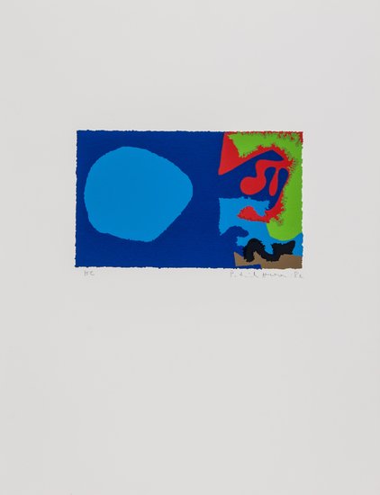 Patrick Heron (1920-1999) 38626: Patrick Heron (1920-1999) 38626screenprint in colours, 1982, signed and dated in pencil, inscribed H.C, Hors Commerce, a proof aisde from the edition of 50, published by the Royal College of A